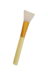 Mask Brushes Silicone Jelly Brush Applicator Facial Masks Beauty Soft Easy to Clean-Yellow