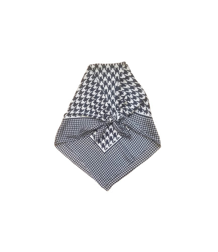 Women's Scarves Silk Feeling Fashionable Black/White Printed Soft Touch Scarf(BN119)
