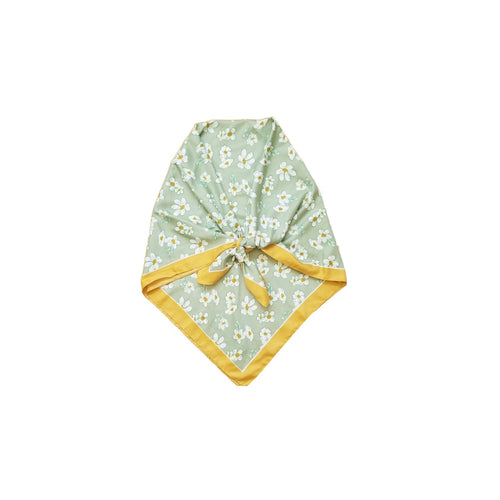 Women's Scarves Silk Feeling Fashionable Flower Printed Soft Touch Sage Scarf(BN118)