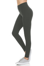 bluensquare LEGGINGS  for Juniors High Waist Premium Soft 4 way Stretched -Gray